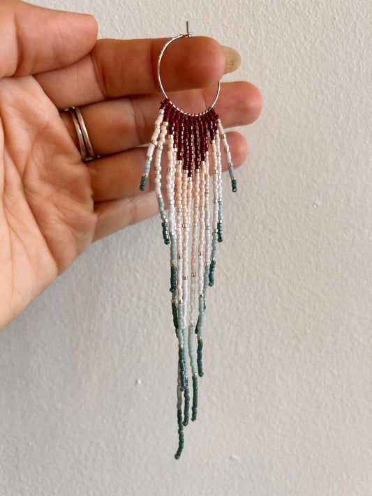 Ocean Candy Fringe Earrings