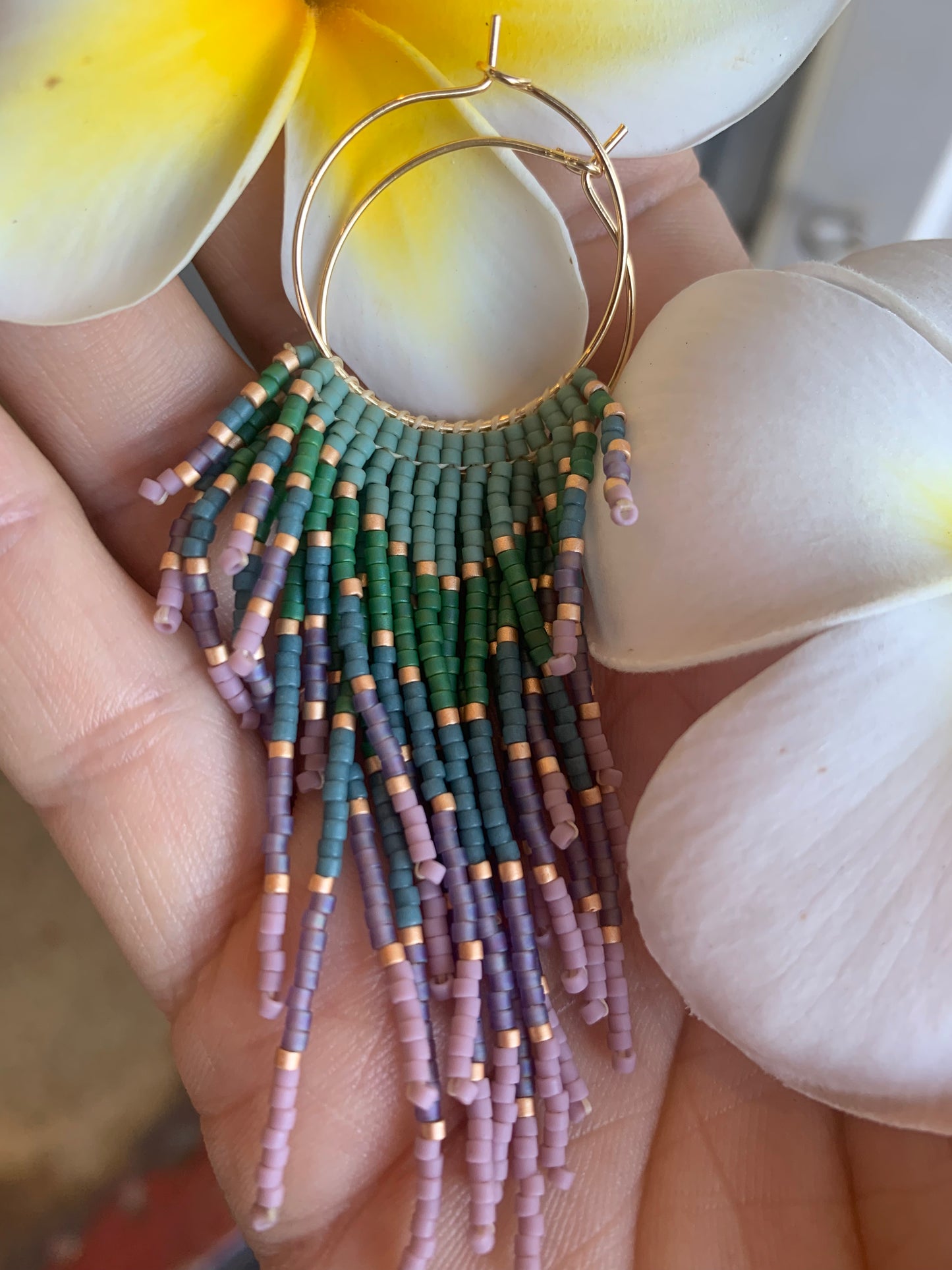 Mermaid Fringe Earrings