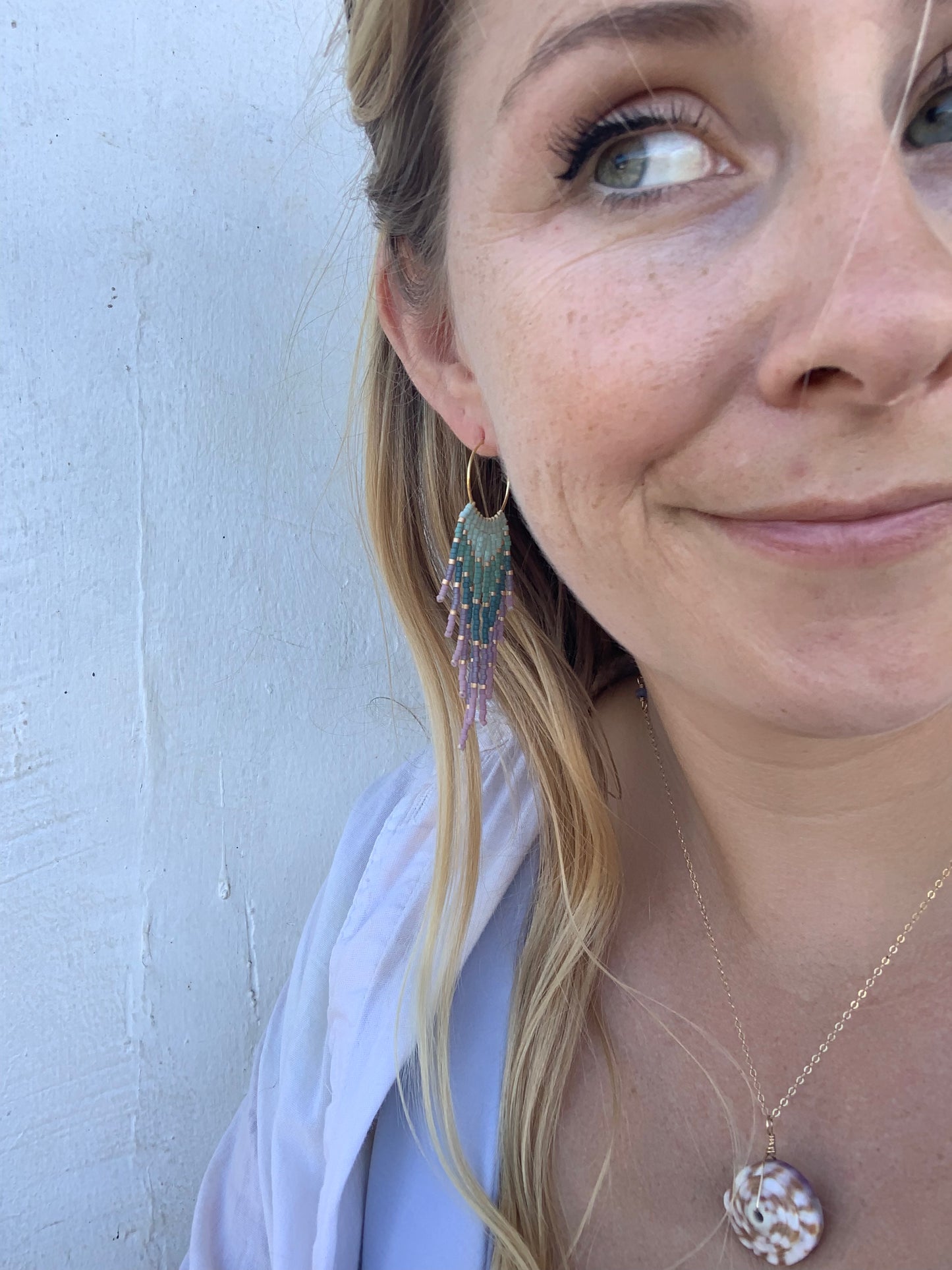 Mermaid Fringe Earrings