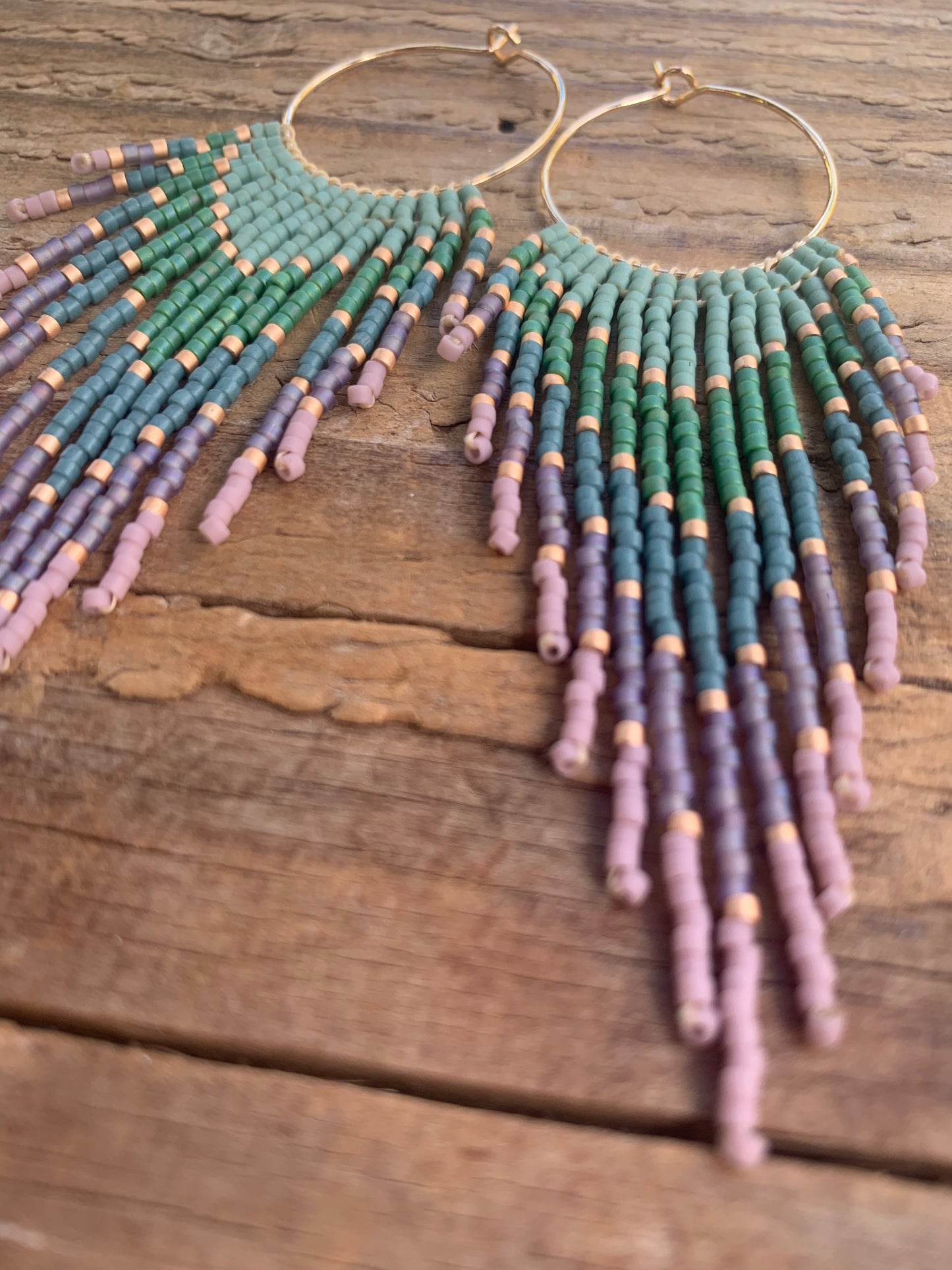 Mermaid Fringe Earrings