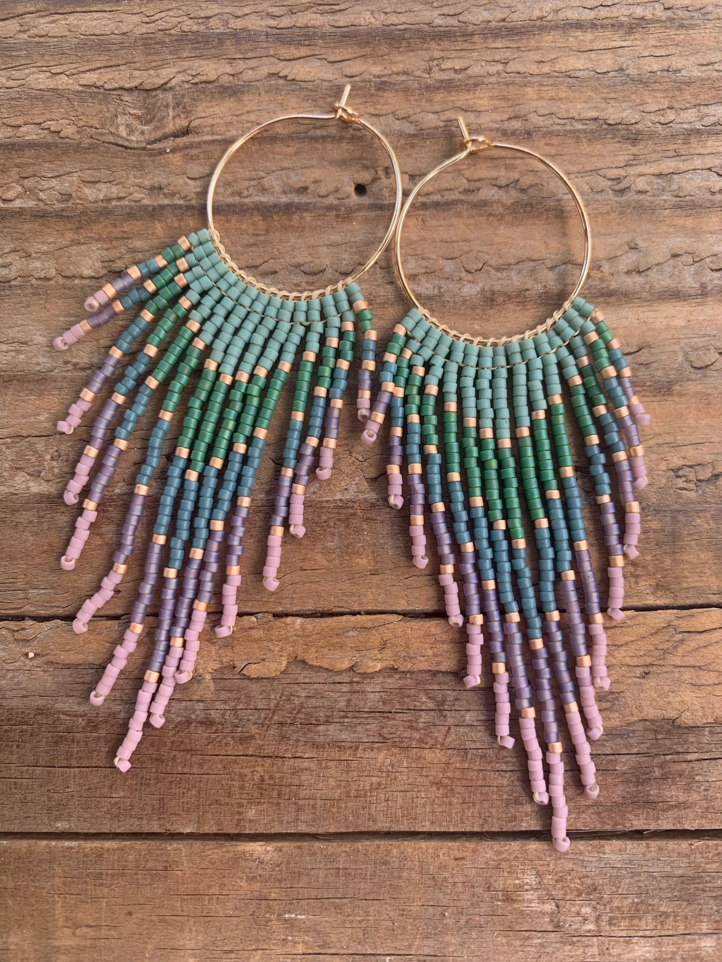 Mermaid Fringe Earrings