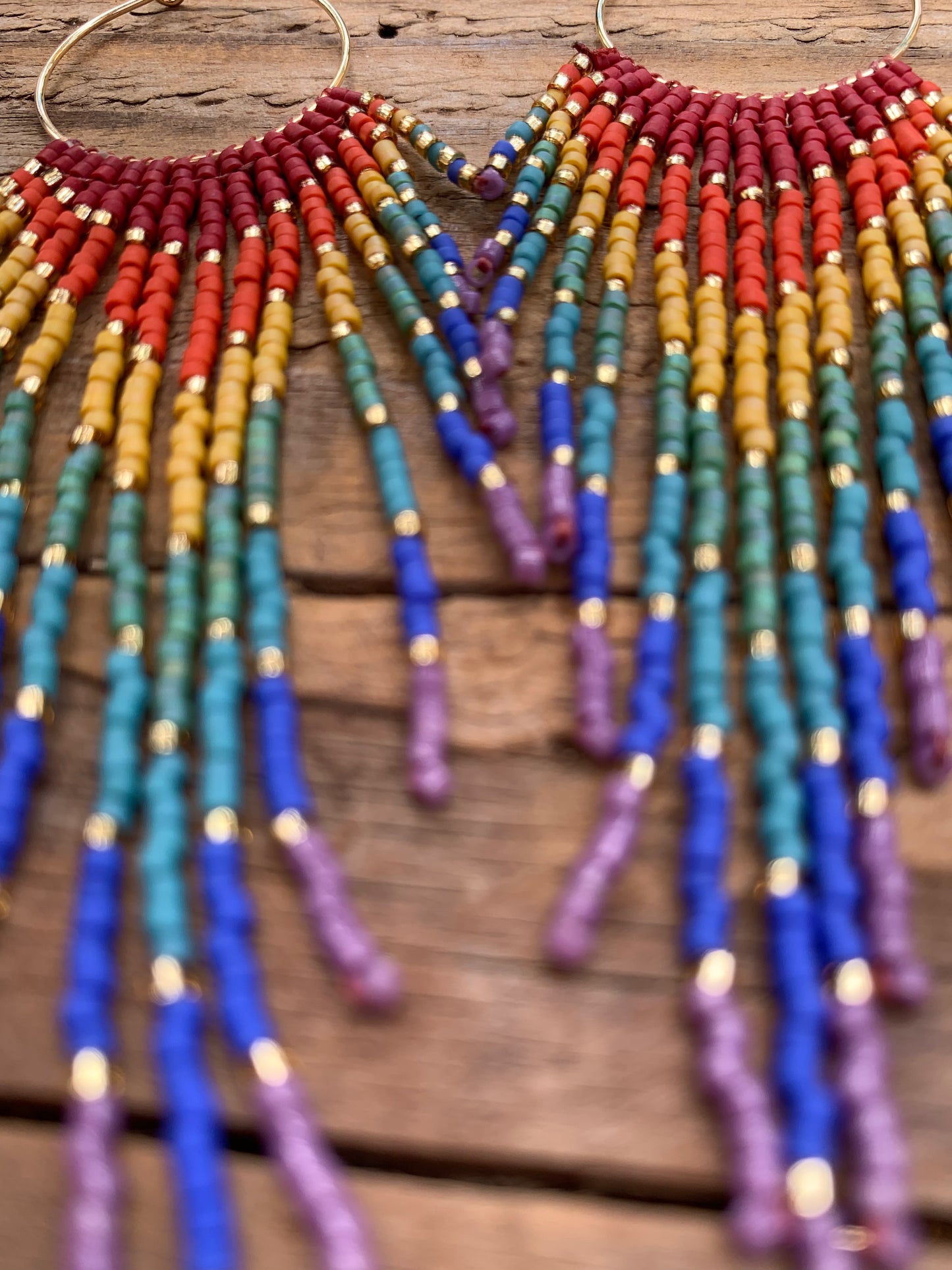Rainbow Jewel Fringe
