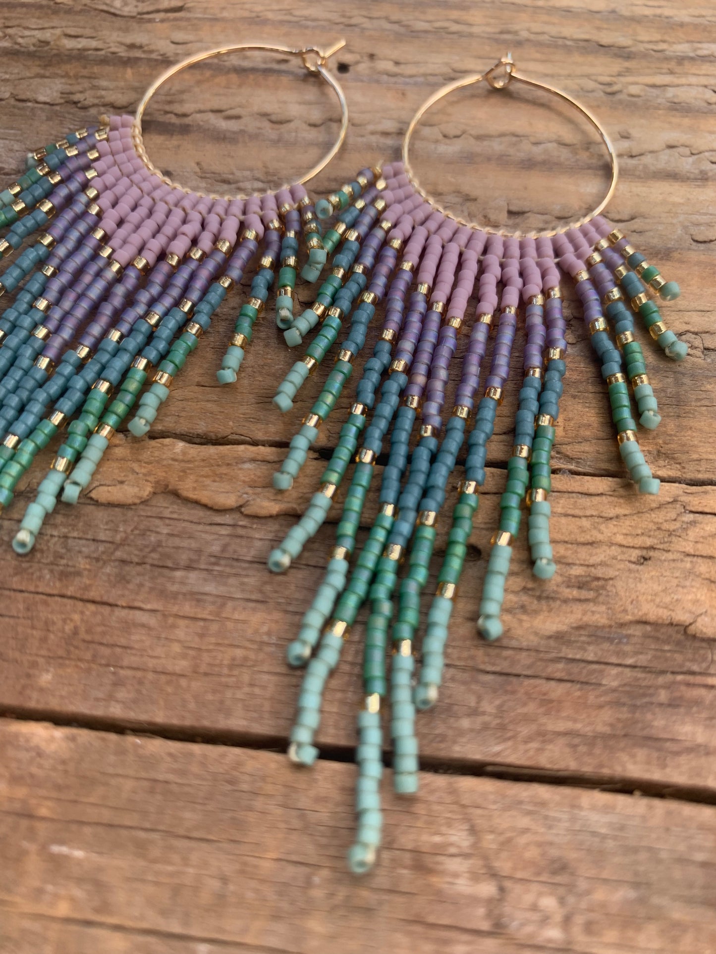 Mermaid Fringe Earrings