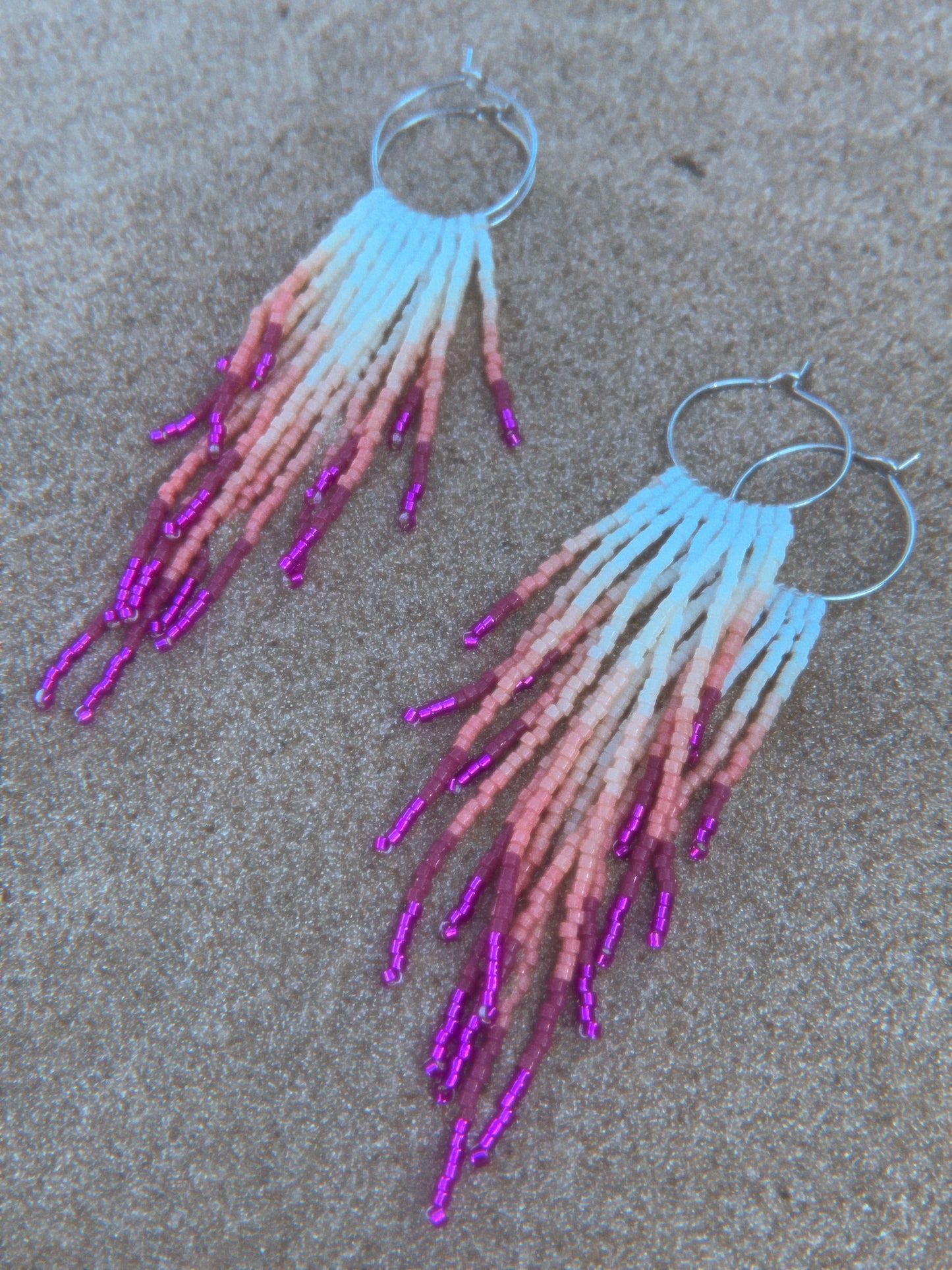 Small White Hibiscus Fringe