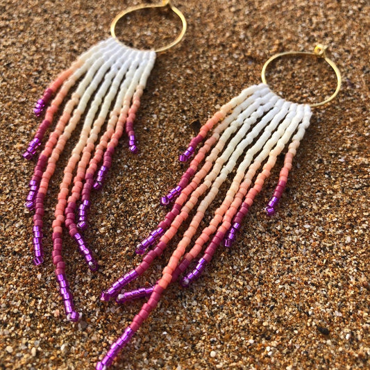 Small White Hibiscus Fringe