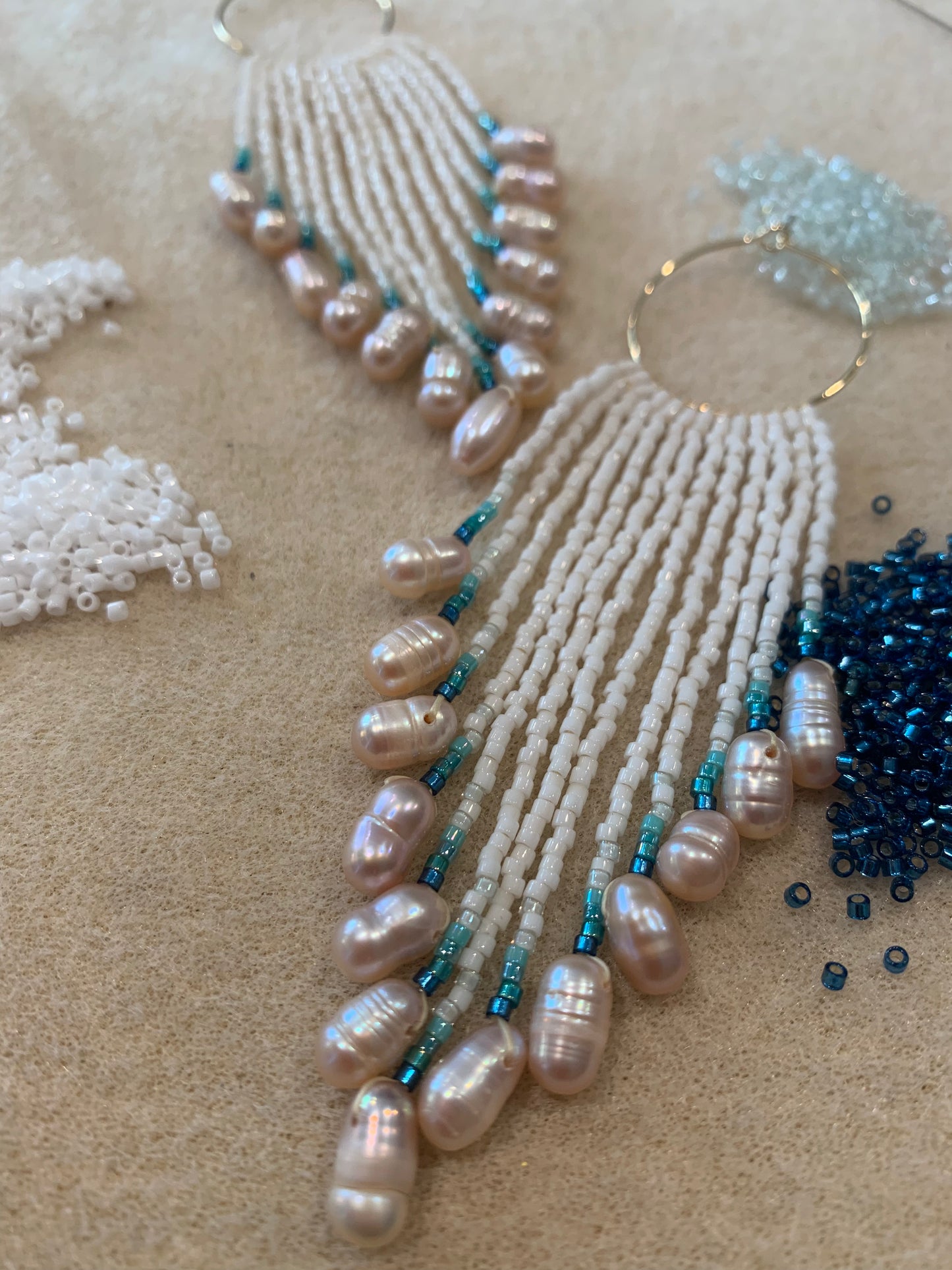 Ocean Pearl Fringe