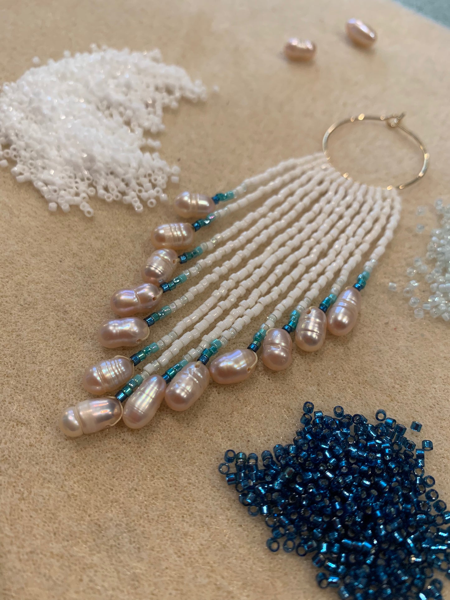 Ocean Pearl Fringe