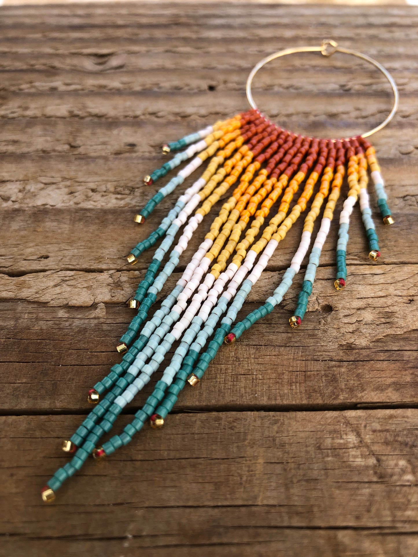 House of the Sun Fringe Earrings